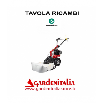 Esploso Ricambi Trinciaerba Falciatutto Eurosystems P 70 EVO Made in Italy