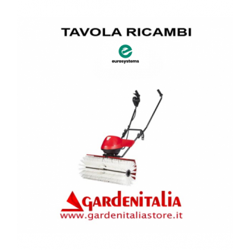 Esploso Ricambi Spazzatrice Eurosystems SANDY Made in Italy