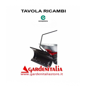 Esploso Ricambi Lama Neve Eurosystems CARRY Made in Italy