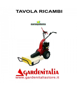 Esploso Ricambi Trinciaerba Falciatutto Eurosystems MNF Made in Italy