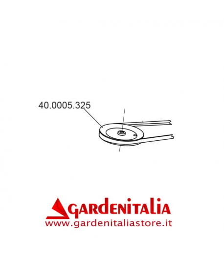 Puleggia Cambio D. 118 per P 70 EVO Eurosystems Puleggia Cambio D. 118 per P 70 EVO Eurosystems
