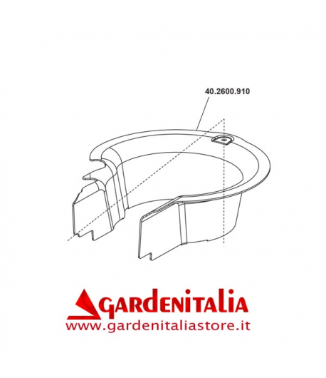 Protezione Inferiore per Falce Rotante P 70 EVO Eurosystems Protezione Inferiore per Falce Rotante P 70 EVO Eurosystems