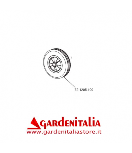 Ruota 4" Vasca Trasporto per P 55 Eurosystems Ruota 4" Vasca Trasporto per P 55 Eurosystems