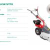 Trinciaerba Falciatutto EUROSYSTEMS mod.P70 EVO - motore B&S - Multi Attrezzo - Made in Italy