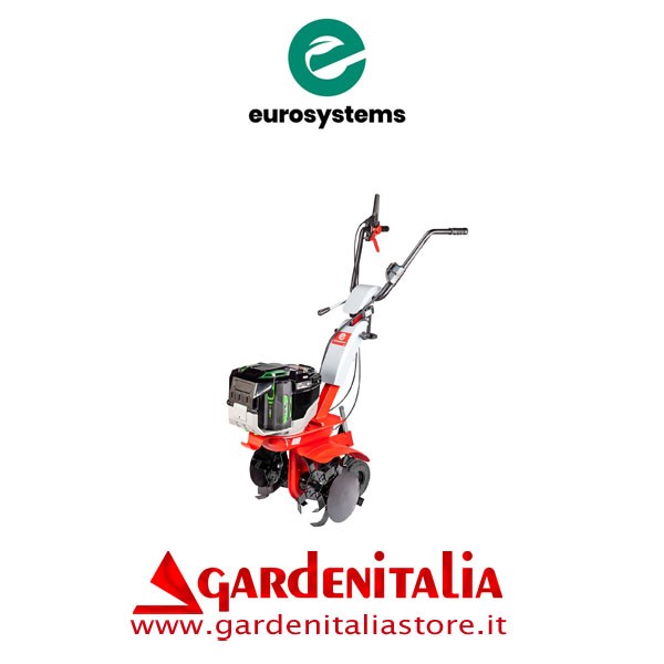 Video Motozappa Z3 con motore a batteria al litio EGO power+  Eurosystems al lavoro