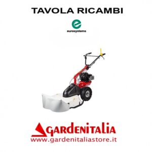 Esploso Ricambi Trinciaerba Falciatutto Eurosystems P 70 EVO Made in Italy