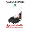 Esploso Ricambi Spazzola Frontale con Raccoglitore Eurosystems P 55/ MNF Made in Italy