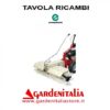 Esploso Ricambi Spazzola Frontale 105 cm Eurosystems P 55/ MNF Made in Italy