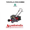 Esploso Ricambi Scarificatore Eurosystems SC 42  Made in Italy