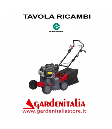 Esploso Ricambi Scarificatore Eurosystems SC 42  Made in Italy