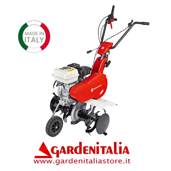 Motozappa EUROSYSTEMS mod.EURO 5 EVO  motore a scoppio HONDA GX 160 OHV a benzina  CAMBIO 2+1 – MADE IN ITALY