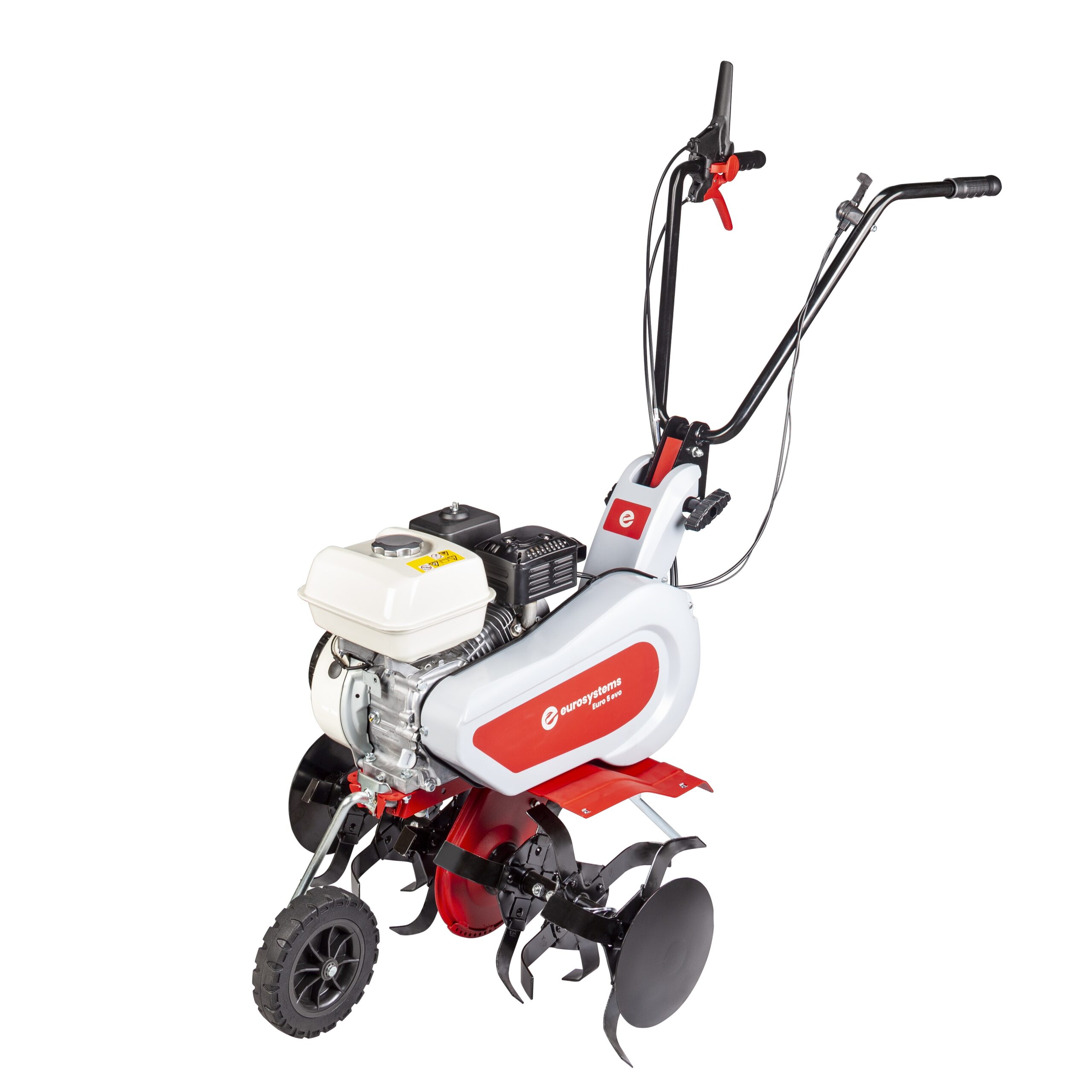 Motozappa EUROSYSTEMS mod.EURO 5 EVO motore a scoppio RATO R210 a benzina  con retromarcia – MADE IN ITALY