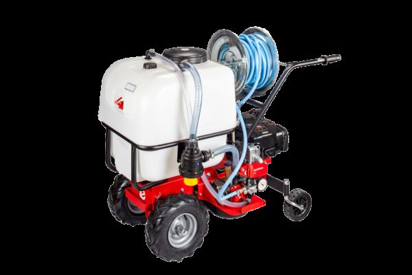 Motocarriola Irroratrice trazionata EUROSYSTEMS mod. SPRAYER con motopompa con motore Rato - MADE IN ITALY