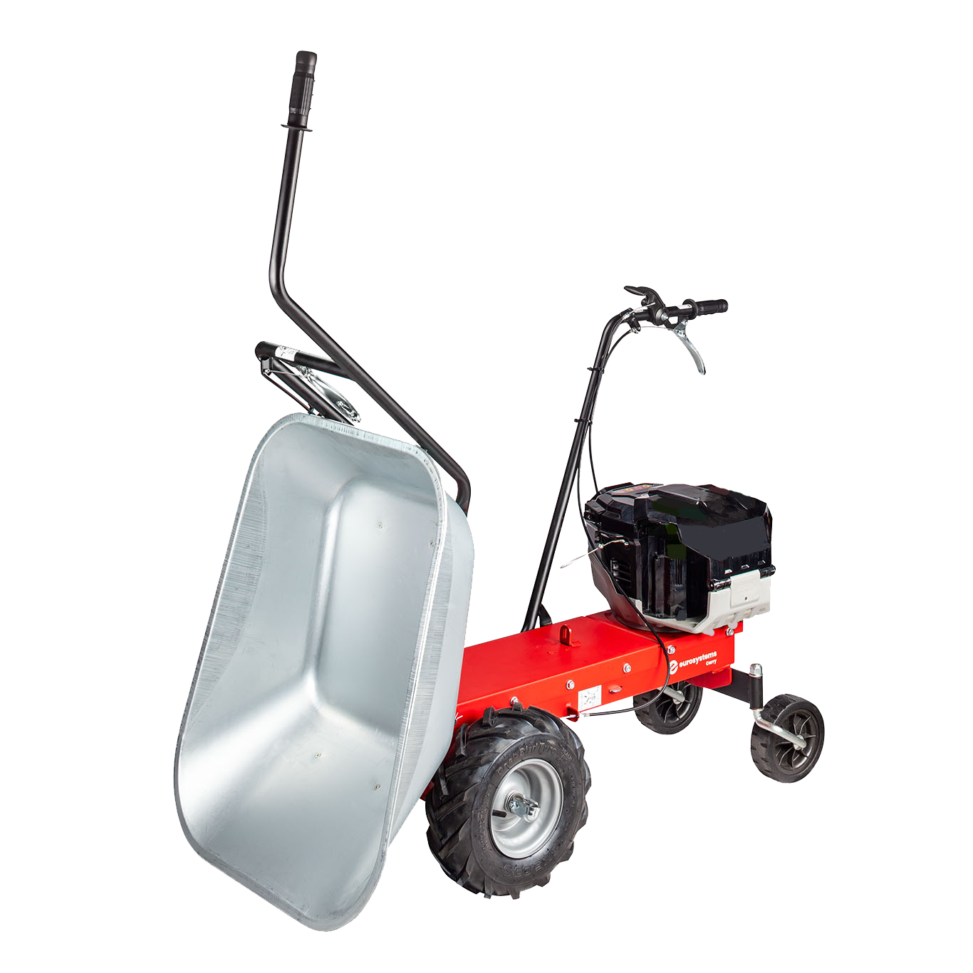 Motocarriola EUROSYSTEMS mod. CARRY trazionata con motore RATO – MADE IN ITALY