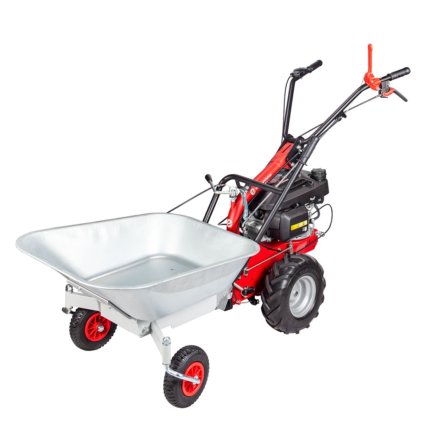 Motocarriola EUROSYSTEMS mod.P55 EVO – motore B&S 675 Series – Multi Attrezzo