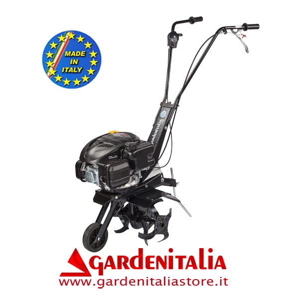 Motozappa GARDENITALIA mod. GIS 36 R – motore a scoppio a Benzina LONCIN 123 OHV da 123 cc – Made in Italy