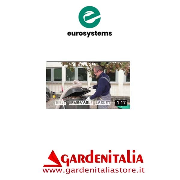 Video Aspiratore/Soffiatore P 70 EVO Eurosystems al lavoro