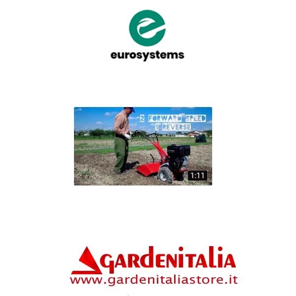 Video Motocoltivatore RTT 3 Eurosystems al lavoro