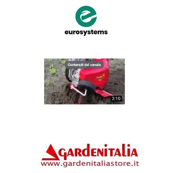 Video Motozappa EURO 5 EVO Eurosystems al lavoro