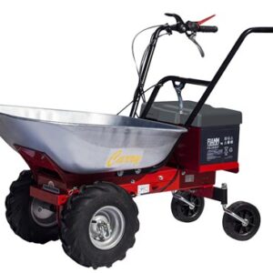 Motocarriola EUROSYSTEMS mod. CARRY trazionata a DOPPIA BATTERIA (300 W-24 V) - MADE IN ITALY