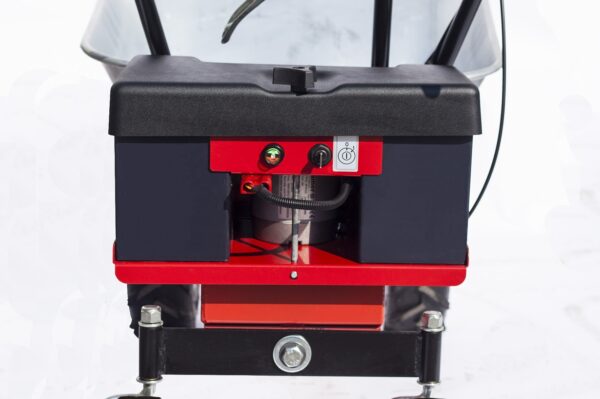 Motocarriola EUROSYSTEMS mod. CARRY trazionata a DOPPIA BATTERIA (300 W-24 V) - MADE IN ITALY