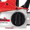 Motosega a Batteria al Litio 24 V - 4,0 Ah Grizzly AKS 2440 - Barra e Catena OREGON da 25 cm di taglio