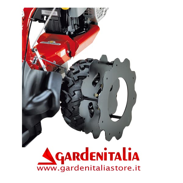 Zavorra oscillazione motore con coppia ruote in ferro per TM 70 – P 70