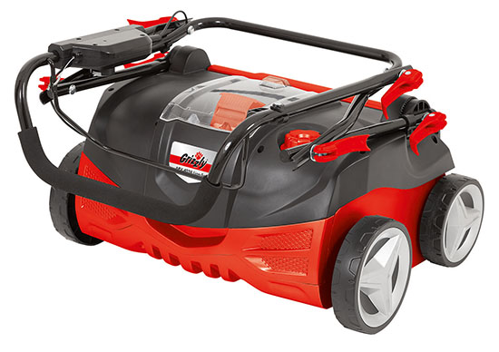 Arieggiatore a Batteria al Litio 40 V – 2,5 Ah Grizzly ARV 4038 Lion – No Batteria No Carica Batteria