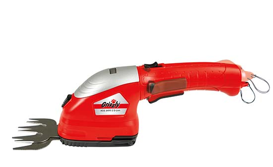 Forbice Tagliaerba Tagliasiepi al Litio GRIZZLY AGS 3680-2 D Lion 3,6 V