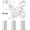 Motozappa GARDENITALIA mod. TH 90 B- motore a scoppio a Benzina B&S  - Made in Italy