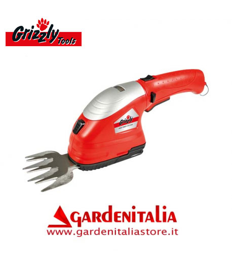 Forbice Tagliaerba Tagliasiepi al Litio GRIZZLY AGS 3680-2 D Lion 3,6 V