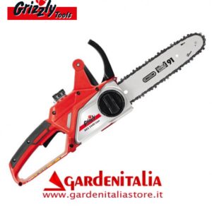 Motosega a Batteria al Litio 24 V - 4,0 Ah Grizzly AKS 2440 - Barra e Catena OREGON da 25 cm di taglio