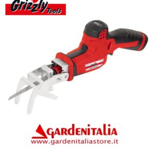 SEGA DA POTATURA GRIZZLY MOD.AAS 108 LION A BATTERIA AL LITIO SEGA DA GIARDINO