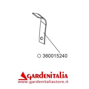 Zappetta DESTRA per motocoltivatore RTT2/RTT3 Eurosystems