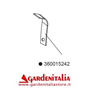 Zappetta SINISTRA per motocoltivatore RTT2/RTT3 Eurosystems