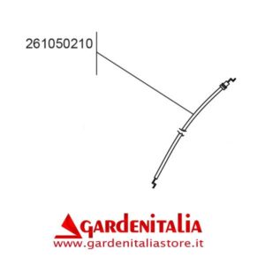 Filo Accelleratore (con guaina) per motocoltivatore RTT2 Eurosystems