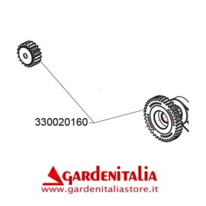 Kit Ruote Dentate Retromarcia per RTT2/RTT3 Eurosystems
