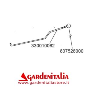 Pomolo Leva Cambio per Motocoltivatore RTT 3