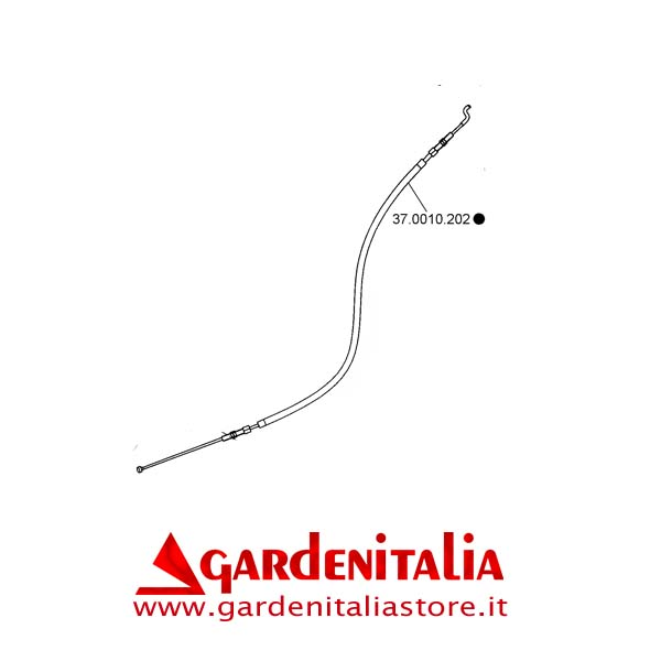Cavo Trasmissione Retromarcia per Motozappa Serie Z 3