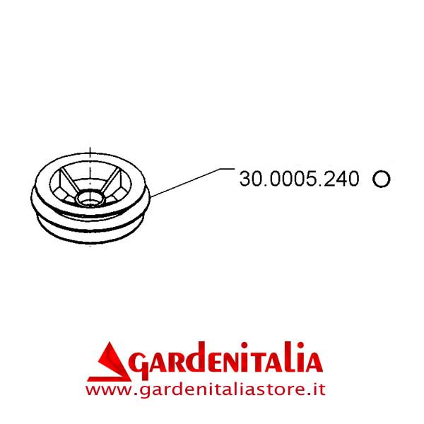 Puleggia per Motozappa Z 2 Marcia Avanti