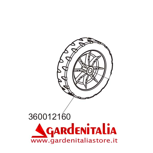 Ruota di Trasferimento per Motozappa Serie EURO 5 EVO