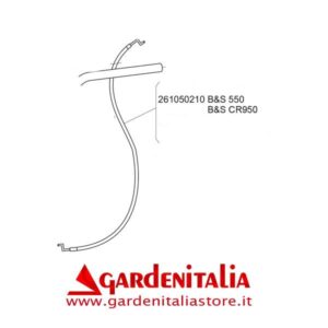 Filo Comando Gas (con guaina) per Motozappa EURO 5 EVO