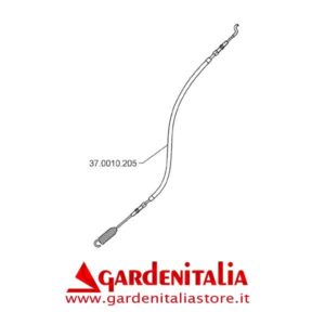 Cavo Trasmissione Marcia Avanti per Motozappa Serie Z 3