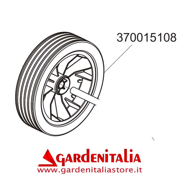 Ruota per Motozappa Z 3 / EURO 3 EVO