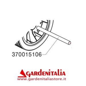 Perno Supporto Ruote per Motozappa EURO 3 EVO