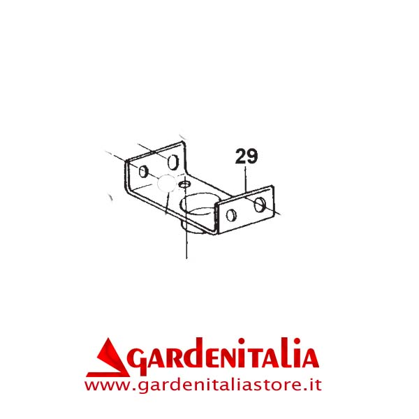 Supporto Rinvio Inferiore M 210 / P 55 Eurosystems