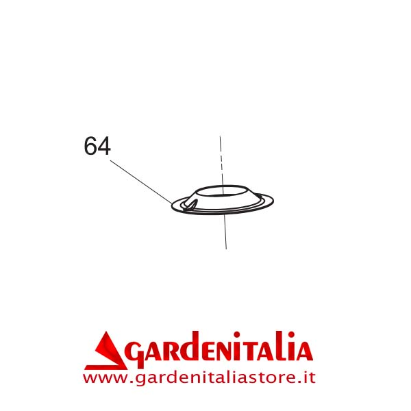 Spessore a Calotta per P 55 / M 210 Eurosystems