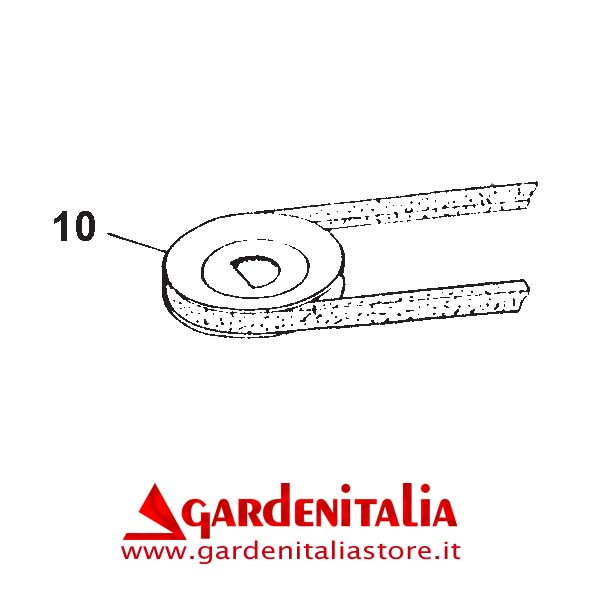 Puleggia D.118 per P 55 / M 210 Eurosystems