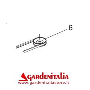 Puleggia D. 80 per Tosaerba Falciatutto P 55 / MNF