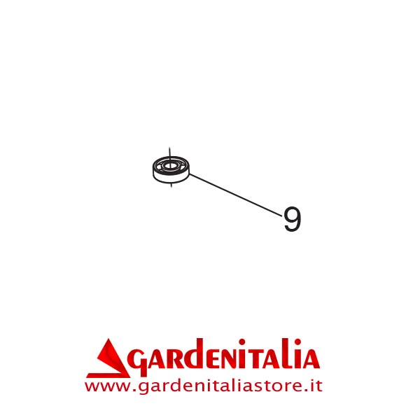 Cuscinetto 6303 2RS  di Eurosystems